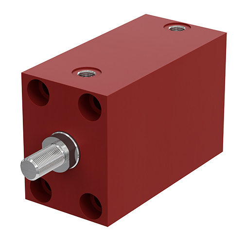 M6 Double Acting Hydraulic Cylinder - Body Material: Steel