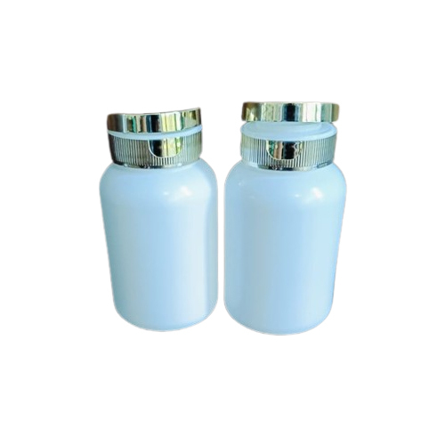 White Color Tablet Bottles - Material: Hdpe