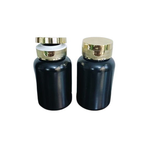 Black Color Tablet Bottles