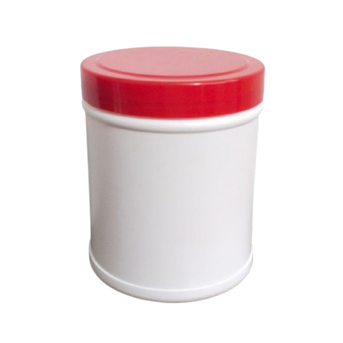 1Kg Protein Powder Containers - Color: White