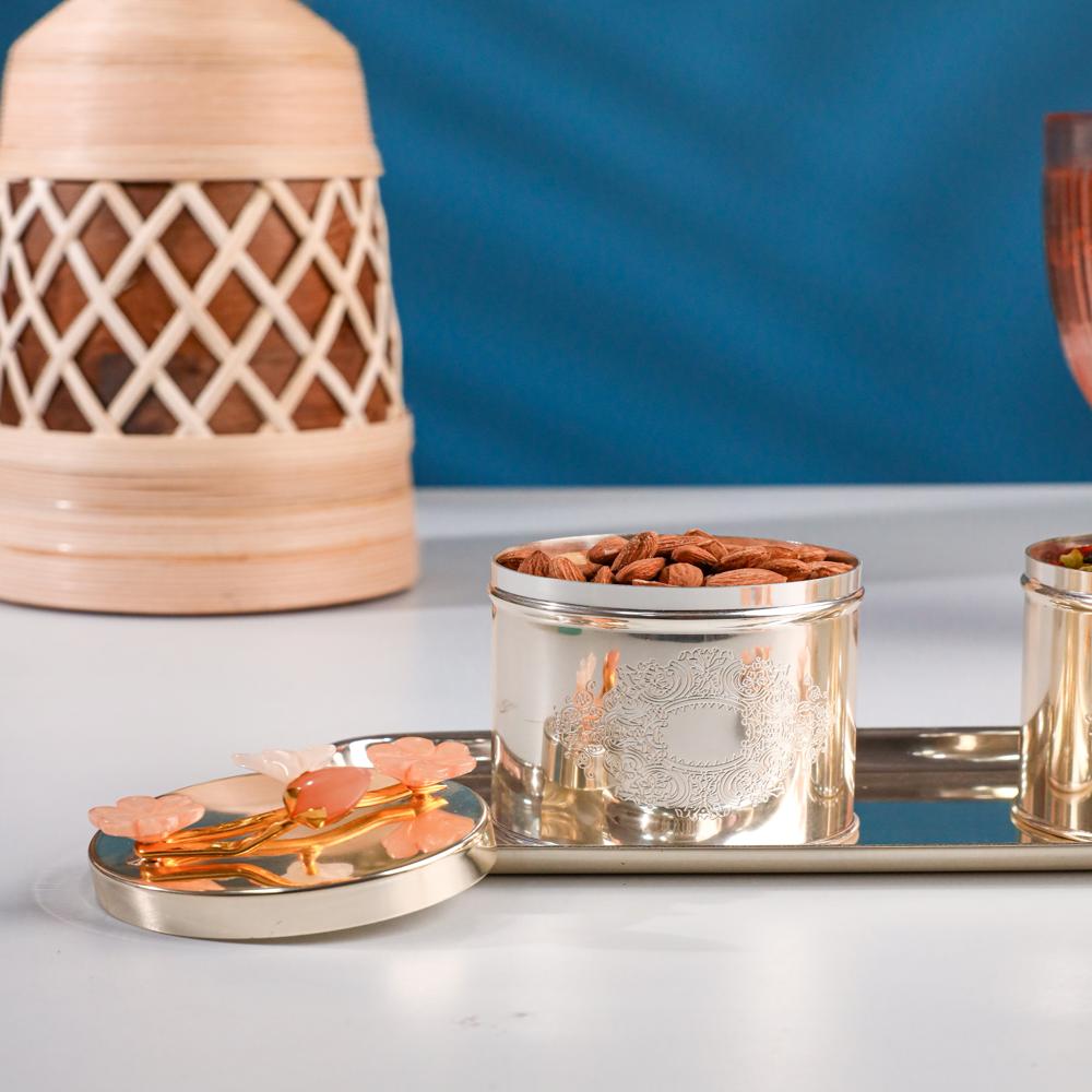 SERVING TRAY WITH BOWEL