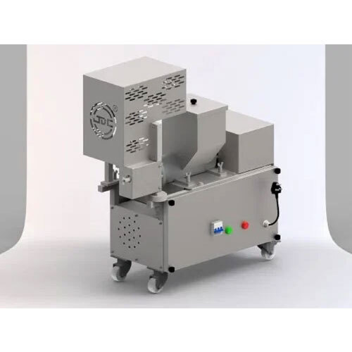 Commercial Fully Automatic Chapati Making Machine - Mild Steel, 900 Kilograms, Grey Color, 415 Volt Electric Heating System | Fully Automatic Operation, Rectangular Design