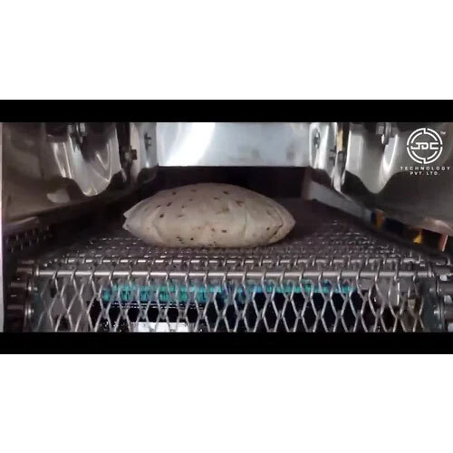 Commercial Super Deluxe Semi Automatic Chapati Making Machine - Color: White