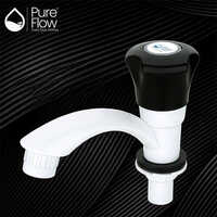 11102-BK Extra Heavy Pillar Cock with Flange