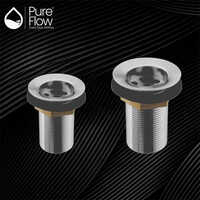 Stainless Steel Full Thread Waste Coupling for wash Basin Drain