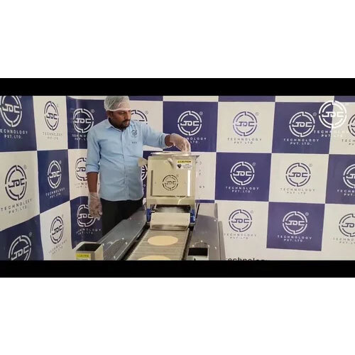 Commercial Automatic Roti Making Machine - Stainless Steel, Rectangular, White Finish | 230 Volt, 575 Kg, Automatic Roti Production Solution