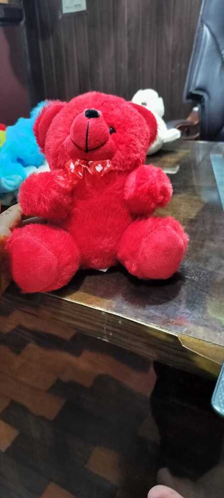 RED LOVE TEDDY BEAR SOFT TOYS