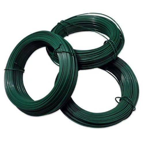 Pvc Coated Galvanized Wire - Color: Green
