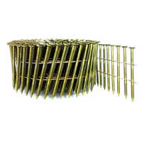 Ring Shank Coil Nail - Color: Yellow