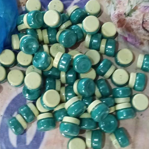 Lakshmi Kuber Green Kumkum Powder - Feature: Eco-friendly