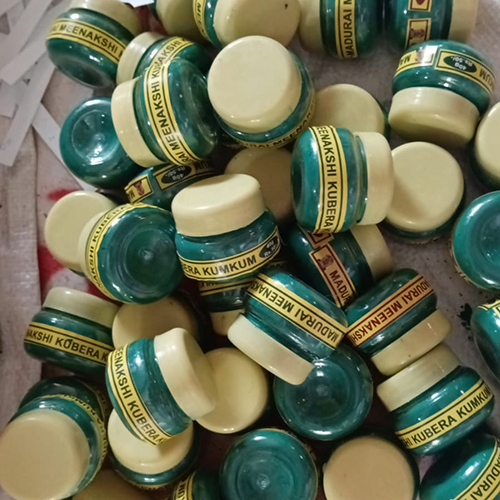 Lakshmi Kuber Green Kumkum Powder - Feature: Eco-friendly