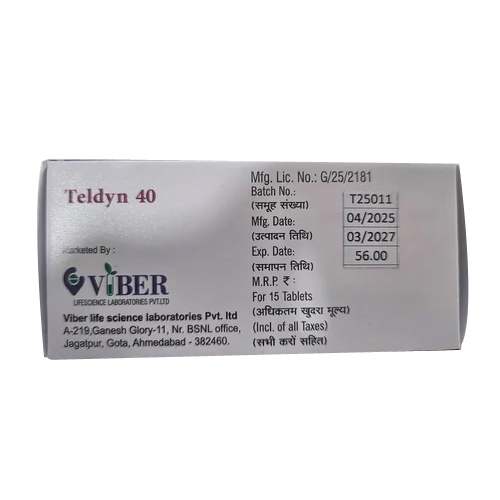 40mg Teldyn Telmisartan Tablets
