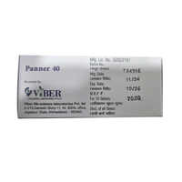 40mg Panner Pantoprazole Gastro Resistant Tablets