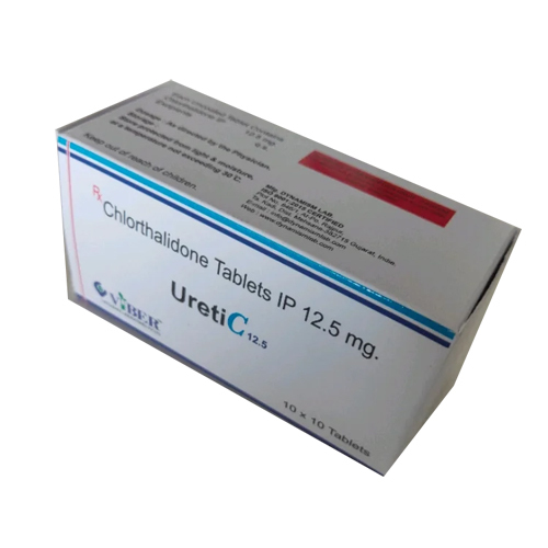 12.5mg Ureti Cus Chlorthalidone Tablets