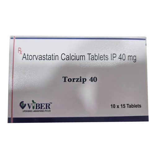 40mg Torzip Atorvastatin Calcium Tablets