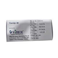 40mg Torzip Atorvastatin Calcium Tablets