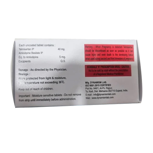 40mg Teldyn AM Telmisartan Amlodipine Tablets
