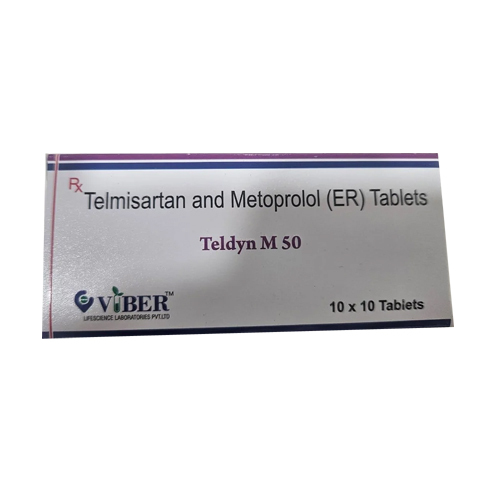 50mg Teldyn M Telmisartan Metoprolol Tablets