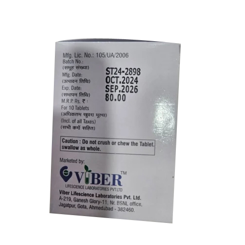 Gliber Mv 1.3 Voglibose Glimepiride Metformin Hydrochloride Tablets - Drug Type: General Medicines