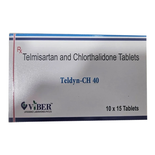 40mg Teldyn CH Telmisartan Chlorthalidone Tablets