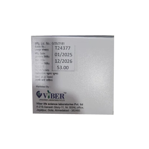 Gliber M1 Glimepiride Metformin Hydrochloride Prolonged Release Tablets