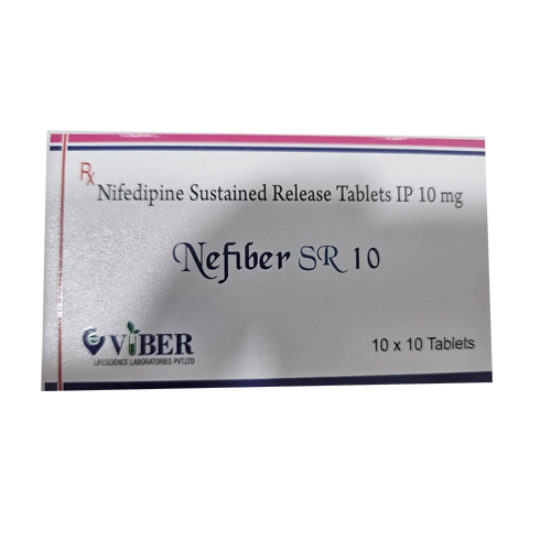 10Mg Nefiber Sr Nifedipine Sustained Release Tablets - Drug Type: General Medicines
