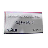 10mg Nefiber SR Nifedipine Sustained Release Tablets