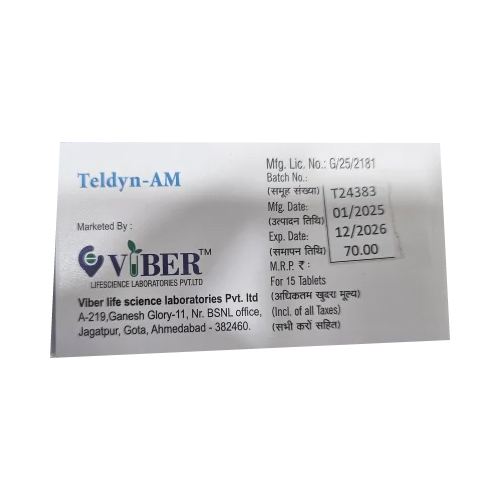 Teldyn AM Telmisartan Amlodipine Tablets