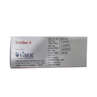 8mg Vertiber Betahistine Tablets