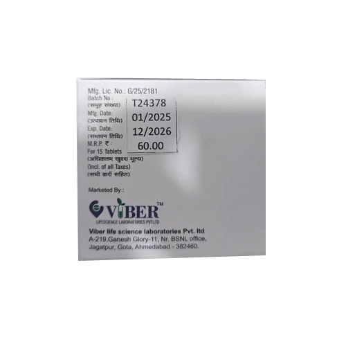 Gliber M2 Glimepiride Metformin Hydrochloride Prolonged Release Tablets