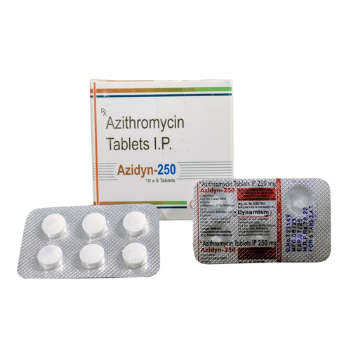 250mg Azidyn Azithromycin Tablets