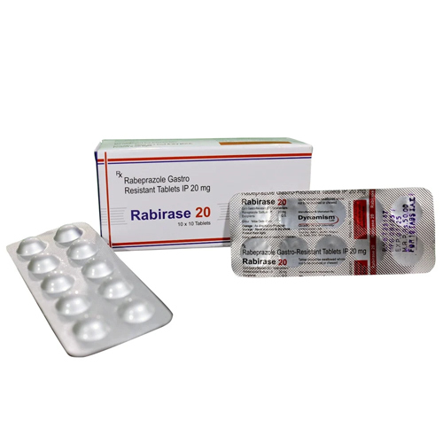 20mg Rabirase Rabeprazole Gastro Resistant Tablets
