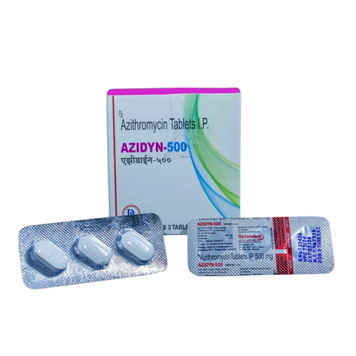 500mg Azidyn Azithromycin Tablets