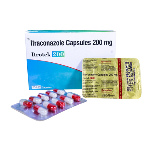 200mg Itrotek Itraconazole Capsules