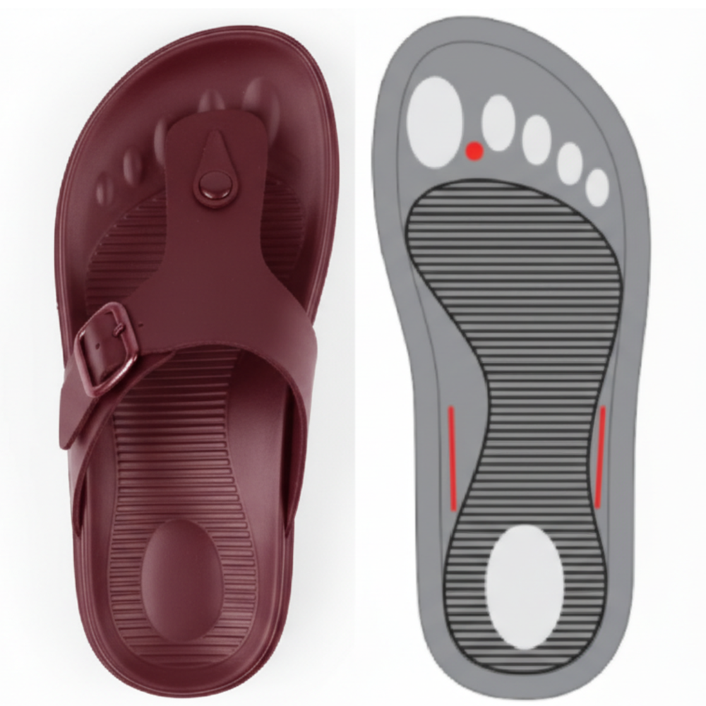 Custom Graphics Design Service for Mens Slipper - Tailored for EVA and Rubber Materials, Full Customization with Client Patterns, 3-5 Days Delivery