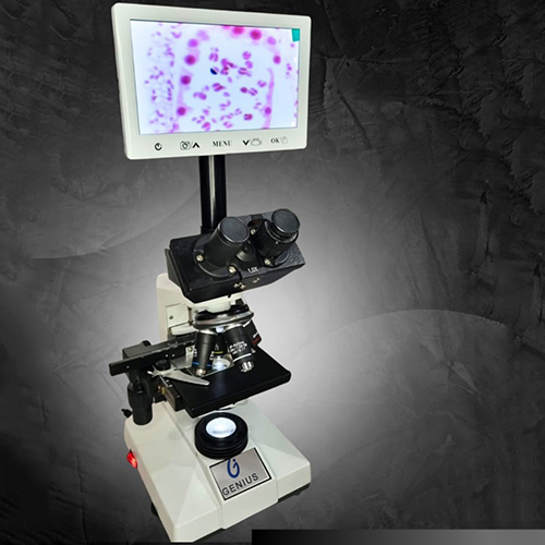 Gm45 Microscope With Screen Camera