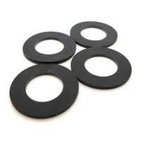 Black Nitrile Rubber Washer - Material: Silicone