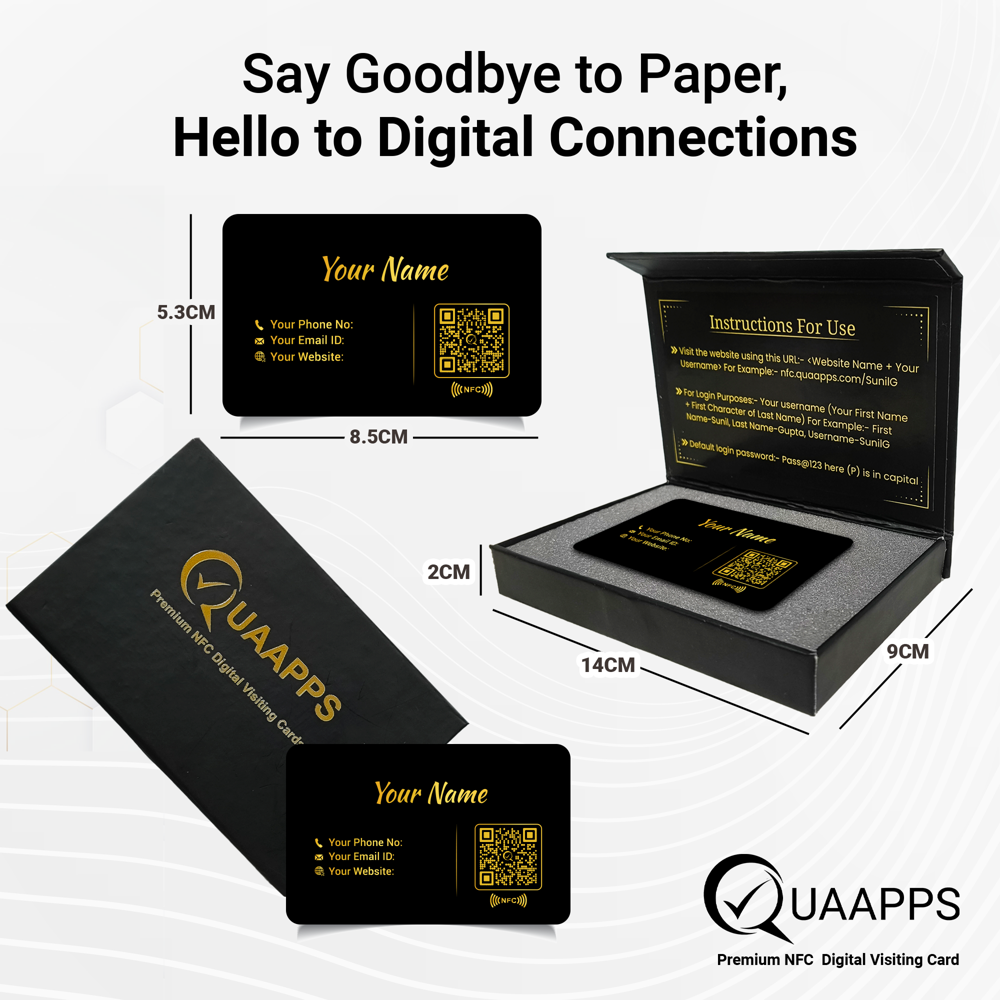 Pvc Matt Nfc Business Card - Application: Ideal For Hotels