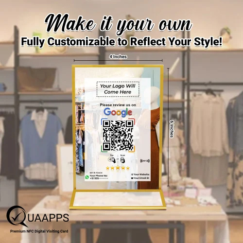 A6 Google Review Qr Code Scanner - Features: Portable