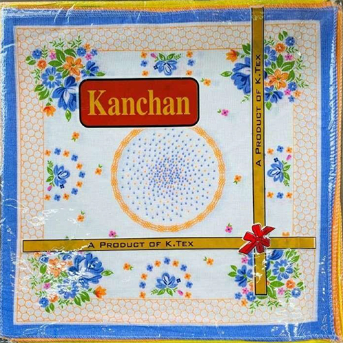Kanchan Ladies Cotton Hanky - Age Group: Adults