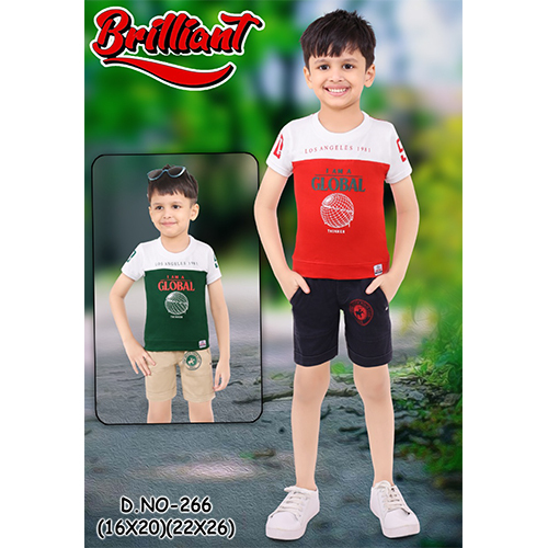 D.no-266 Boys T-Shirt And Shorts