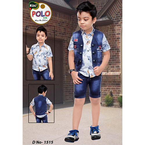 D.no-1515 Boys T-Shirt And Shorts