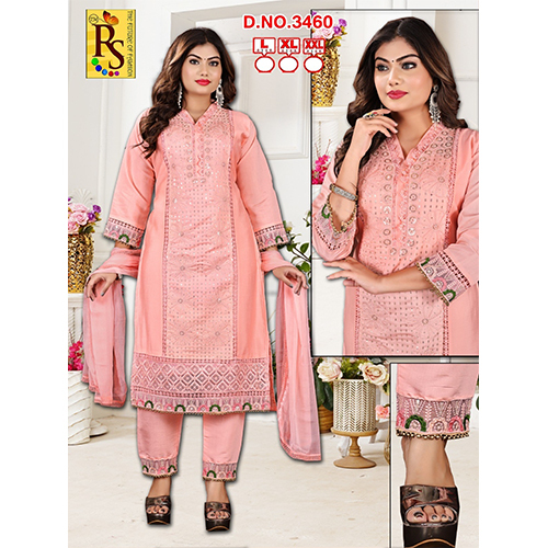 D.no-3460 Ladies Suit