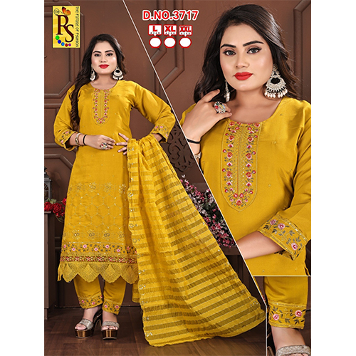 D.no-3717 Ladies Suit