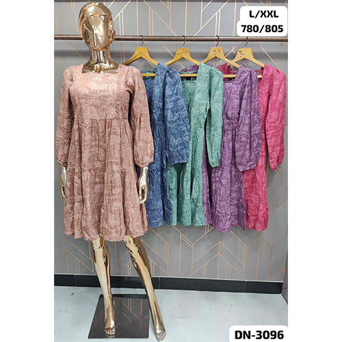 D.no-3096 Ladies Western Dress