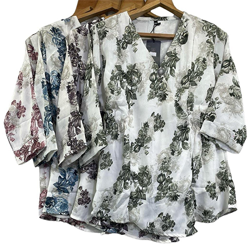 D.no-2221 Western Ladies Top