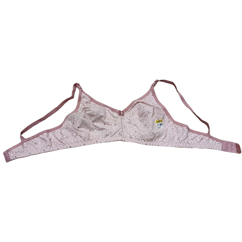 34 Size Ladies Printed Bra - Color: Different Available