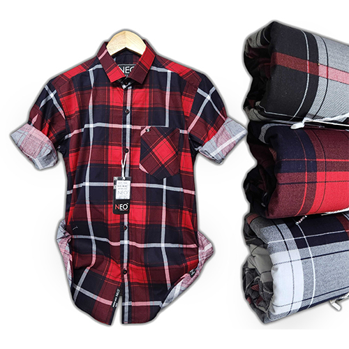 Neo-533 Laffar Chex Mens Shirts