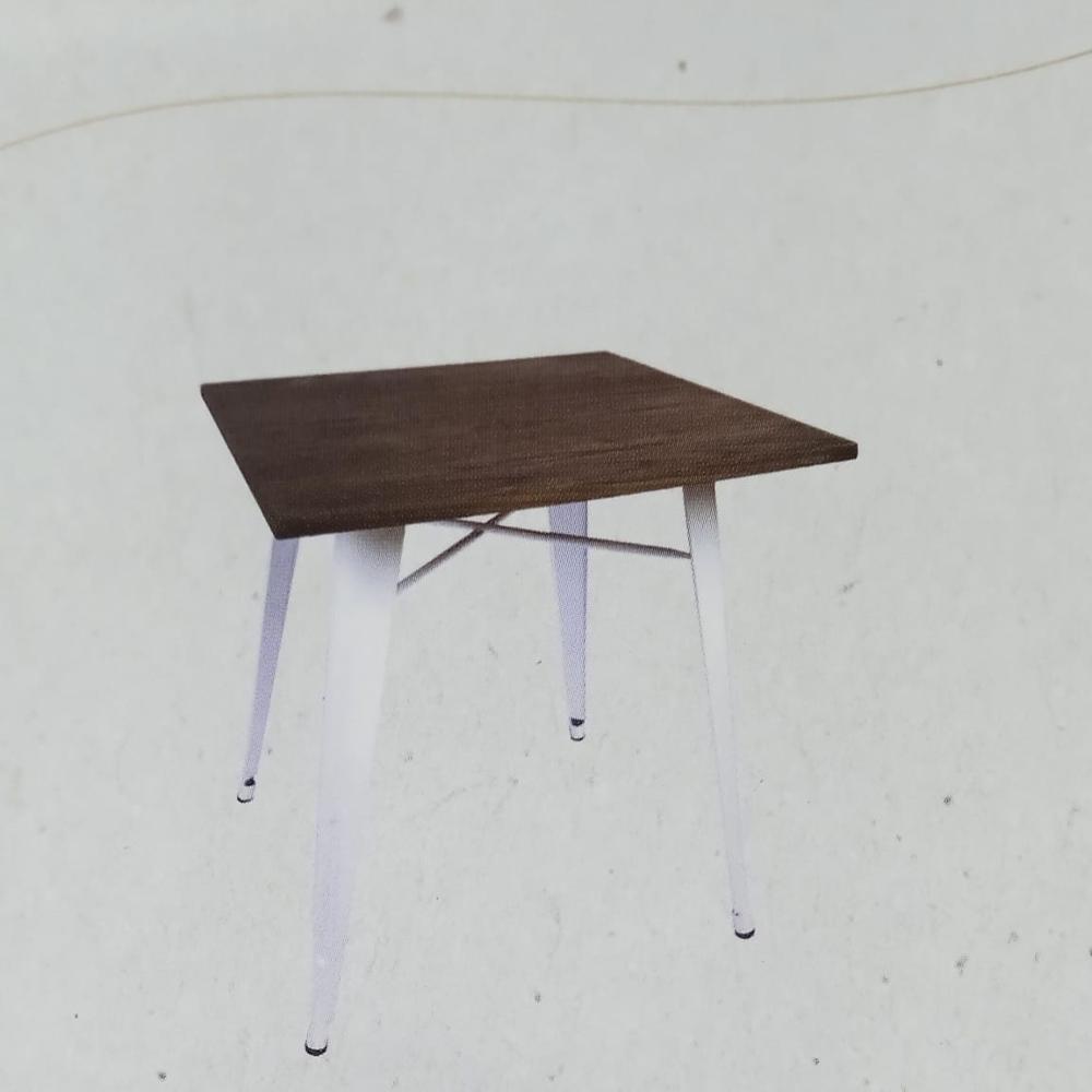 OM WOODS DCT 1046 Table - Eco-Friendly Material, Non-Foldable Design, Smooth Finish | Durable Warranty, Ideal for Offices, Cafes, Conference Rooms
