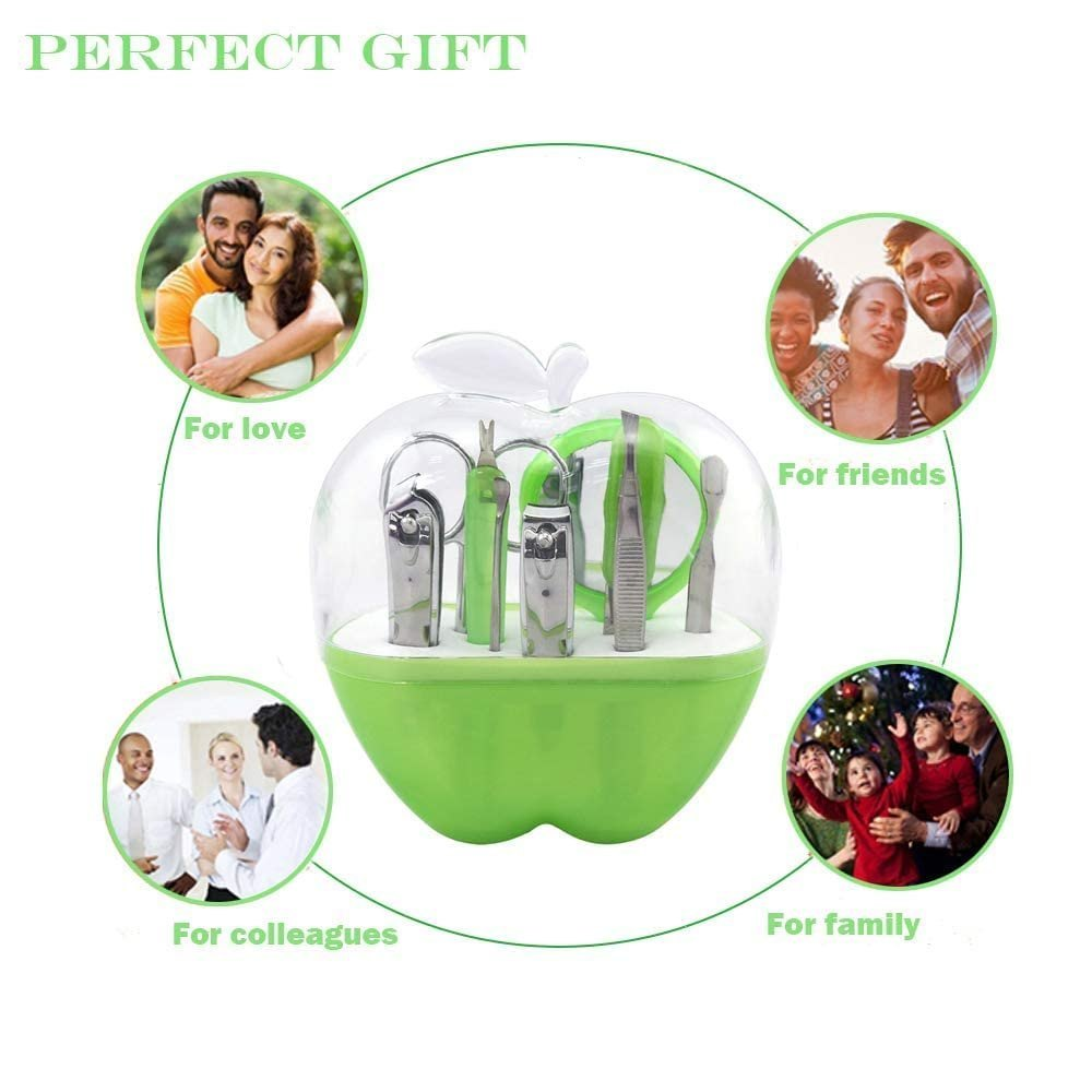 8 IN 1 APPLE SHAPE MANICURE SET